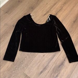 Black Crop Top 